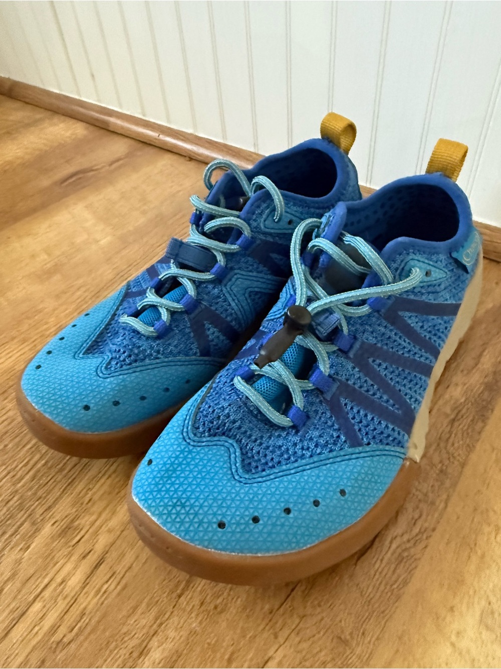Chaco Torrent Pro Amphibious Water shoes Hybrid Trail Sneakers Blue, Size 6.5 - Picture 2 of 5